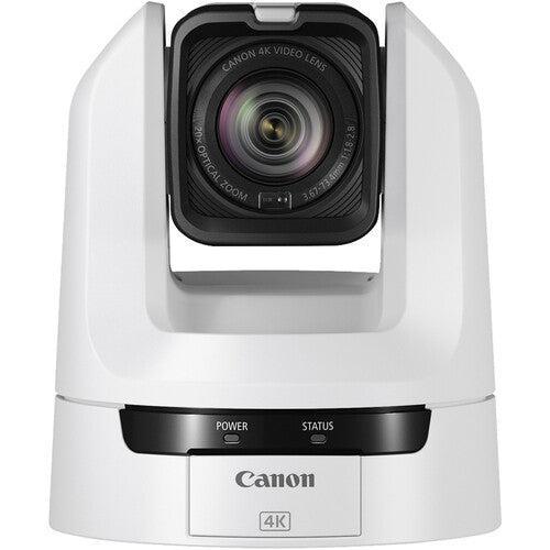 Canon CR-N100 4K NDI PTZ Camera with 20x Zoom (White)