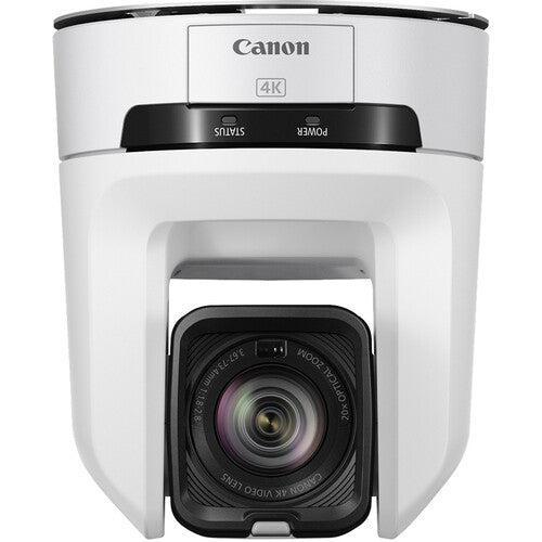 Canon CR-N100 4K NDI PTZ Camera with 20x Zoom (White)