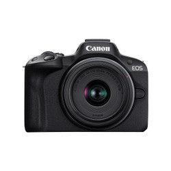 Canon EOS R50 Mirrorless Camera with RFS 18-45mm Lens Kit