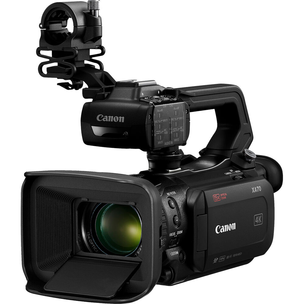 Canon XA70 UHD 4K Camera with Dual-Pixel Autofocus
