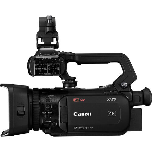 Canon XA75 UHD 4K25 Camera with Dual-Pixel Autofocus
