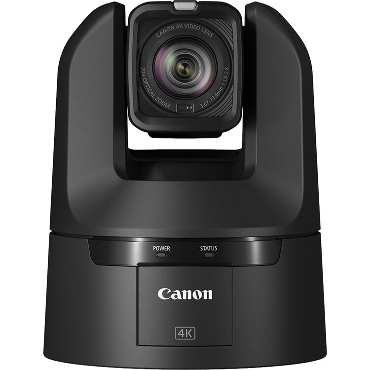 Canon CR-N350 4K NDI PTZ Camera with 20x Zoom (Black)