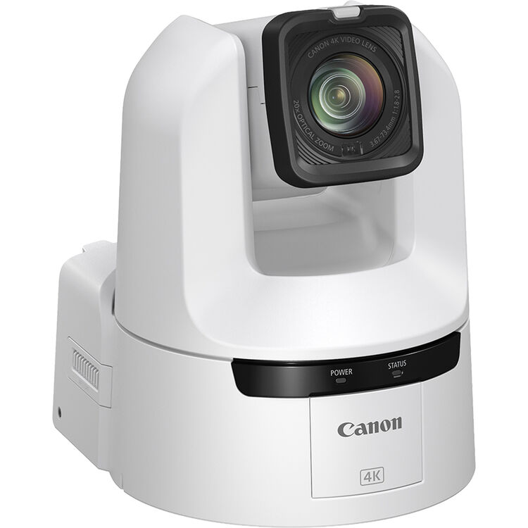 Canon CR-N400 4K 12G-SDI NDI PTZ Camera (White)