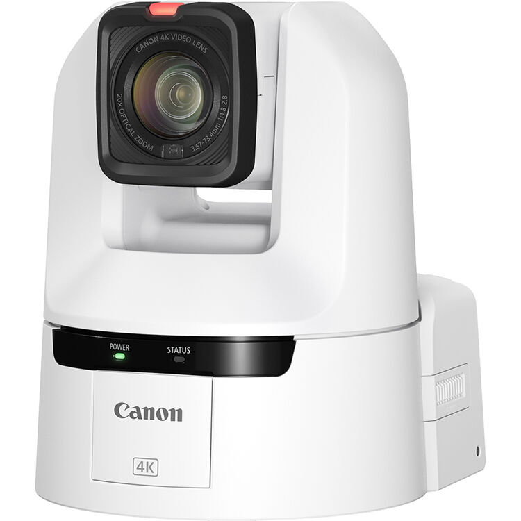 Canon CR-N400 4K 12G-SDI NDI PTZ Camera (White)