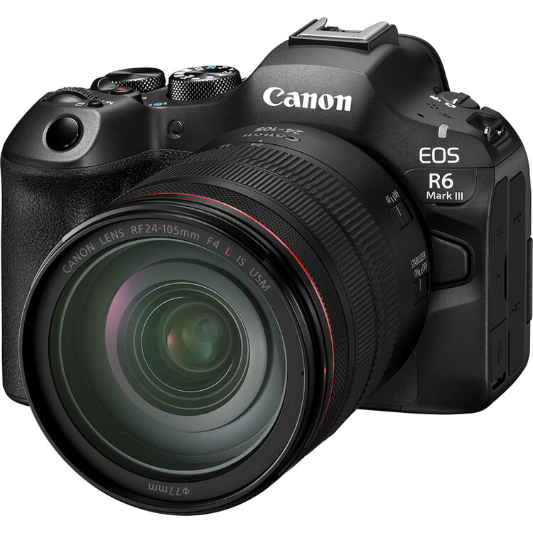 Canon EOS R6 Mark III Mirrorless Camera with 24-105mm f/4 Lens