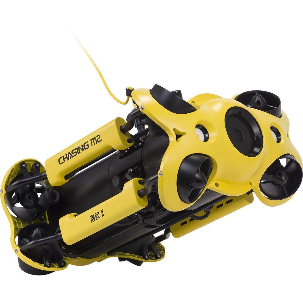 Chasing M2 Underwater Drone with 200m Tether & Free Reel