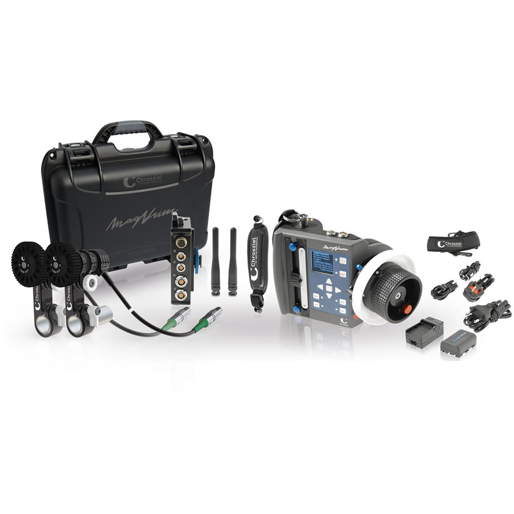Chrosziel MN-200 MagNum Dual Channel Wireless Lens Control System with Chrosziel Motors