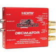 Decimator 3G/HD/SD-SDI to HDMI Converter with Built-In NTSC/PAL & Analog Audio Outputs