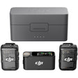 DJI Mic 2 Compact 2-Person Digital Wireless Microphone System with Case