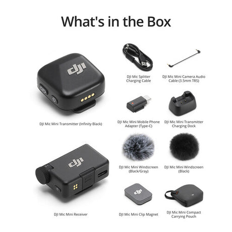 DJI Mic Mini Compact Wireless Microphone System