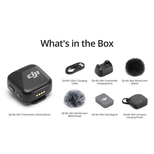 DJI Mic Mini Transmitter (Infinity Black)