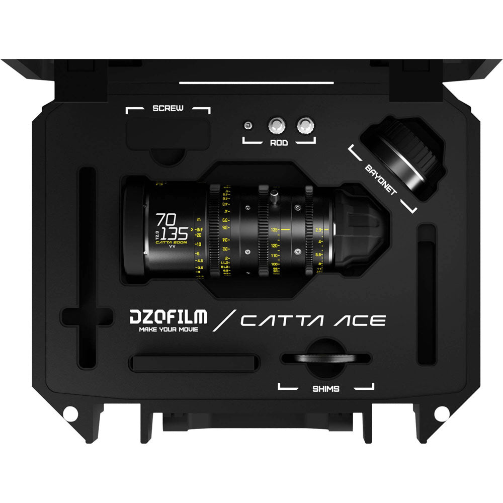 DZOFilm Catta Ace 70-135mm T2.9 Cine Zoom Lens (PL/EF)
