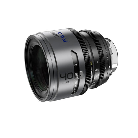 DZOFILM Pavo 40mm T2.1 2x Anamorphic Prime Lens (Blue Coating, PL/EF Mount, Metres)