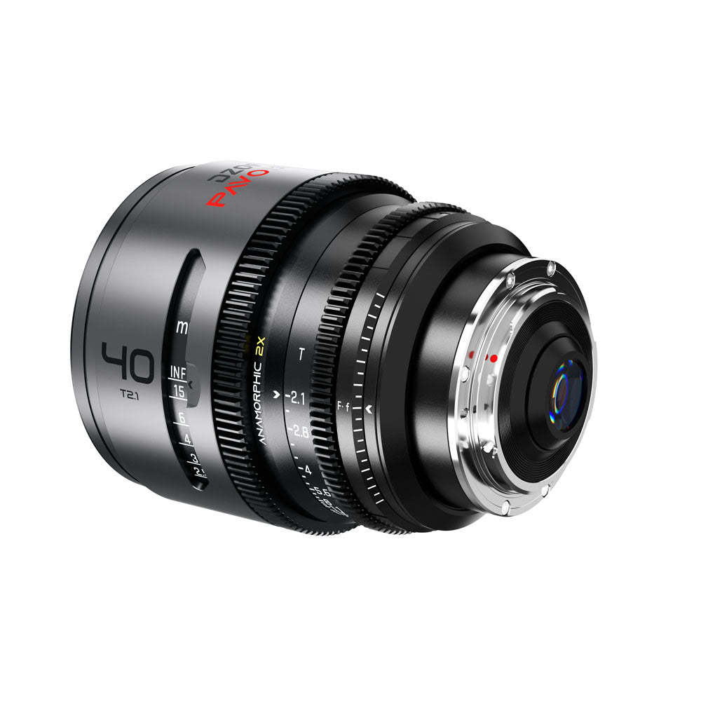 DZOFILM Pavo 40mm T2.1 2x Anamorphic Prime Lens (Neutral Coating, PL/EF Mount, Metres)