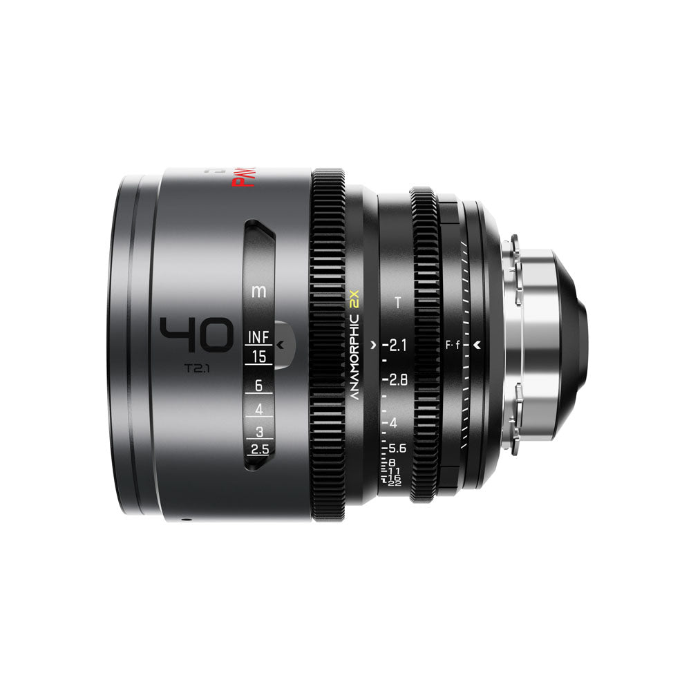 DZOFILM Pavo 40mm T2.1 2x Anamorphic Prime Lens (Neutral Coating, PL/EF Mount, Metres)