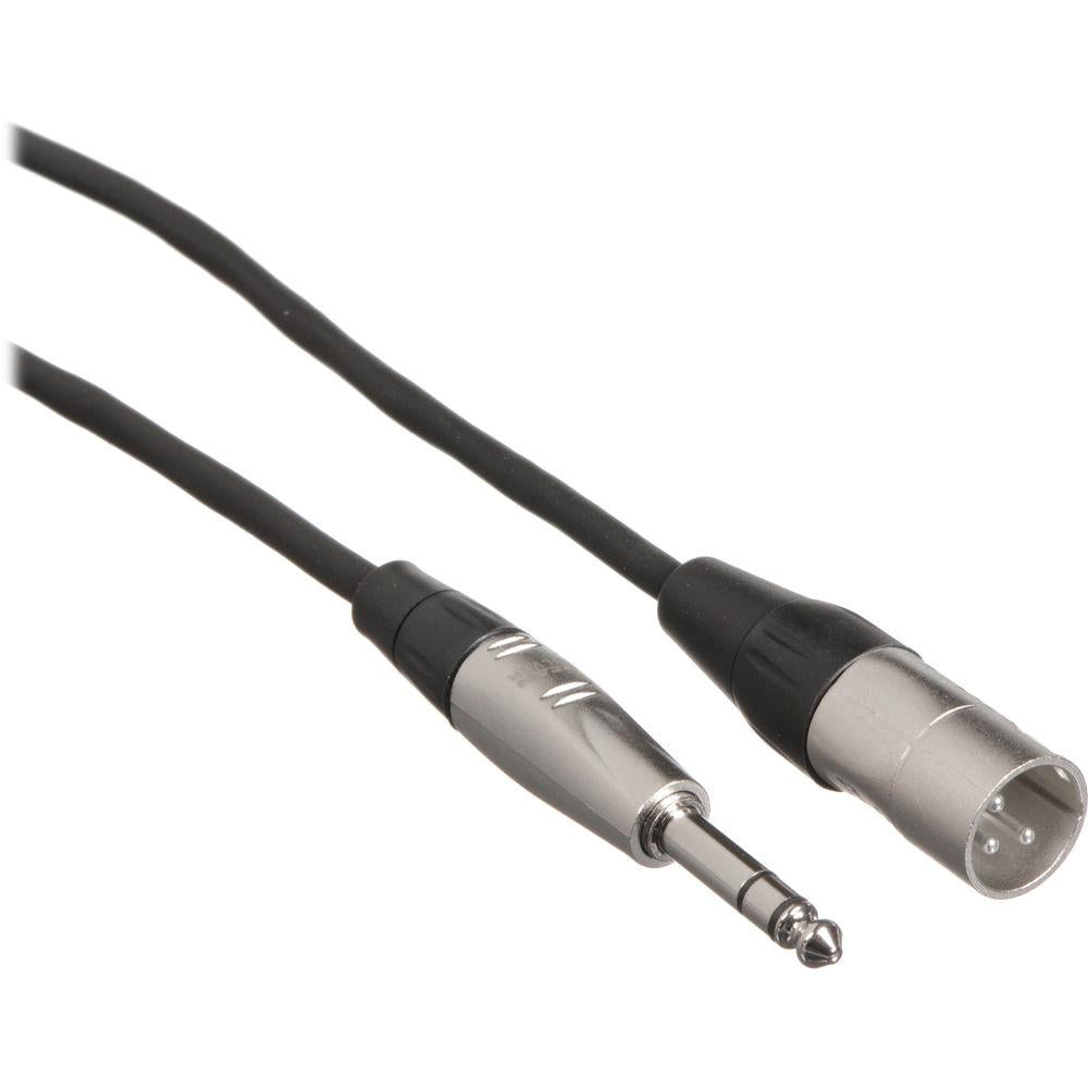 Hosa Technology Balanced 1/4" TRS Male to 3-Pin XLR Male Audio Cable