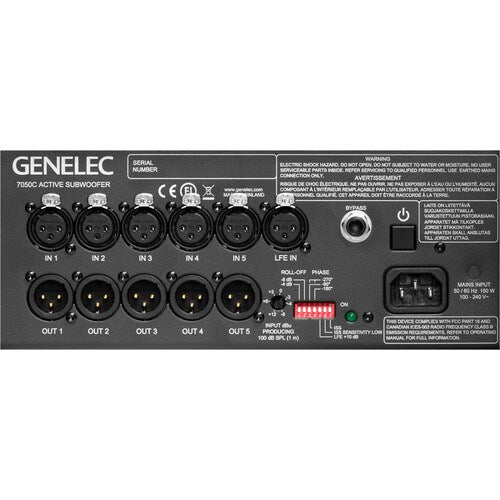 Genelec 7050C 130W 8 Inch Active Studio Subwoofer