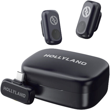 Hollyland LARK A1 Duo 2-Person Wireless Microphone System with USB-C Connector