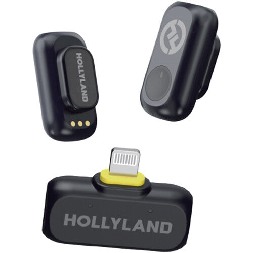 Hollyland LARK A1 Mini Duo 2-Person Wireless Mic System with Lightning Connector