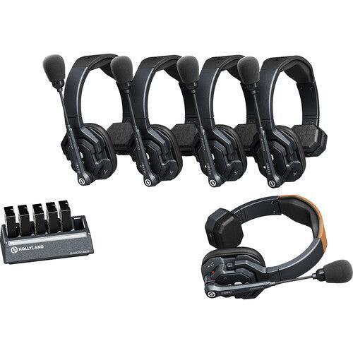 Hollyland Solidcom SE Full-Duplex Single-Ear Noise-Canceling Headset Intercom System
