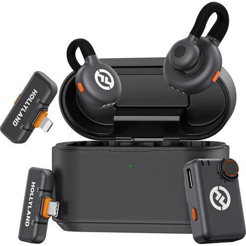 Hollyland LARK M2S Ultimate Combo 2-Person Wireless Microphone System for Cameras and Mobile Devices