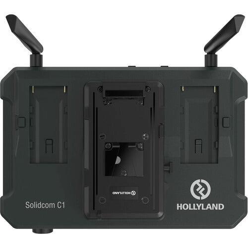 Hollyland Solidcom C1-8S Full-Duplex Wireless DECT Intercom System with 8 Headsets, HUB Base, Storm Case & Connection Accessories