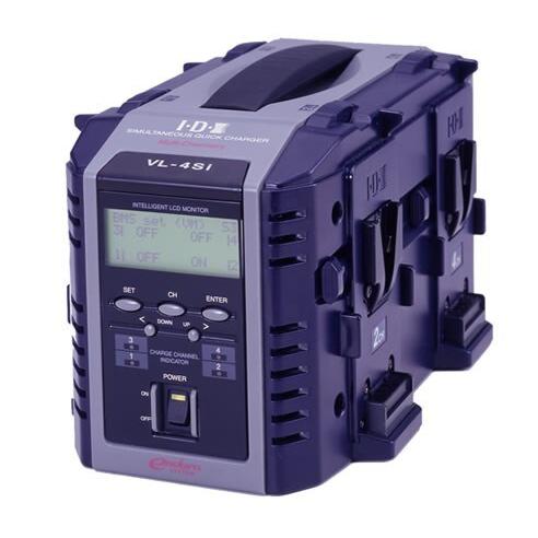 IDX VL-4Si 4 Bay Simultaneous V-Lock Charger