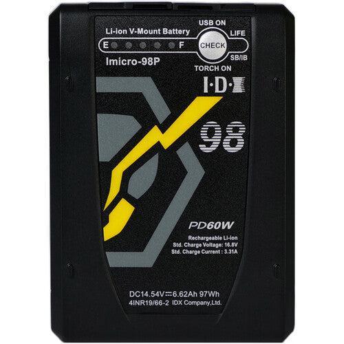 IDX iMicro98P 97Wh Li-ion V-Mount battery