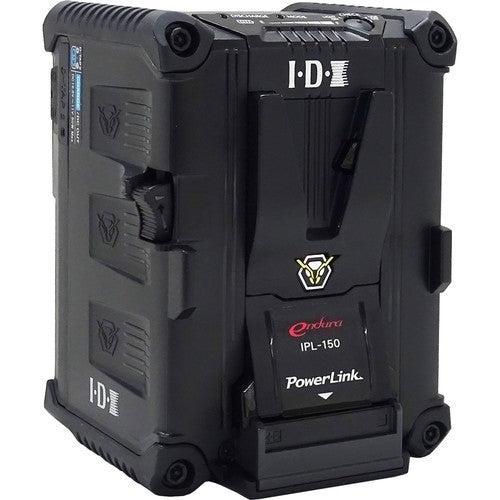 IDX IPL-150 V-Mount Stackable PowerLink Battery with D-Tap & USB Output - 143Wh