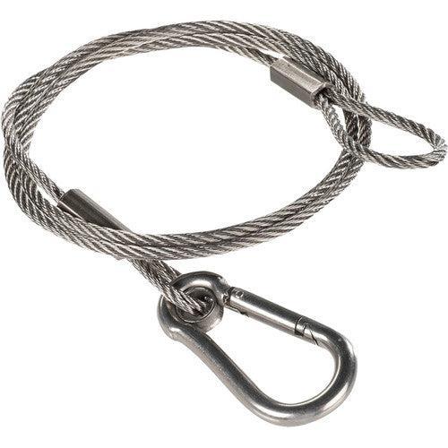 ikan Safety Cable Wire with Carabiner 60cm