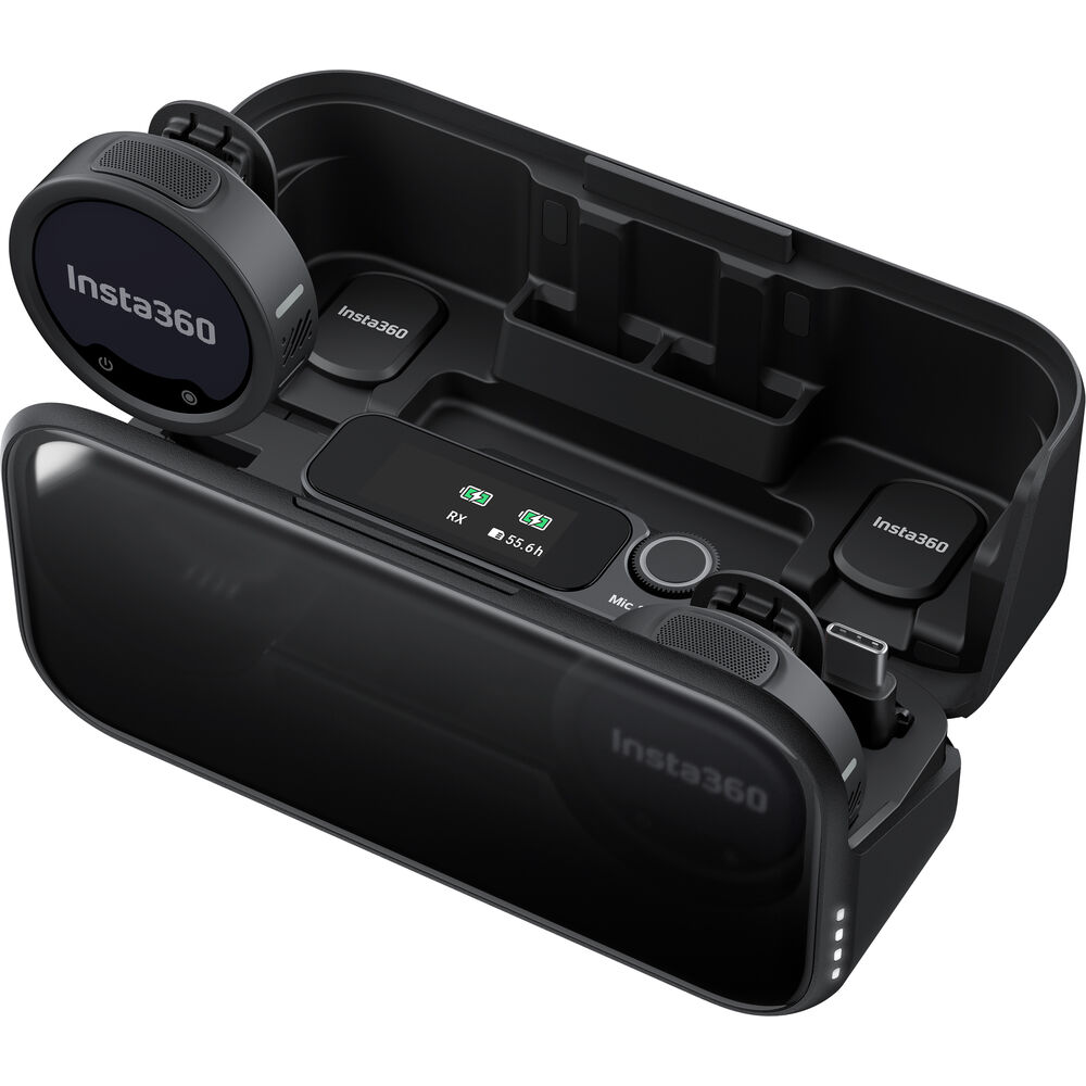 Insta360 Mic Pro 2-Person Wireless System (2 TX with 1 RX)