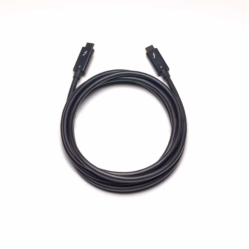 iodyne 2m Certified Thunderbolt 3 Cable (40Gb/s) 4-Pack