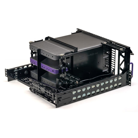 iodyne 5U Triple Pro Data + Mac Studio Rackmount (20" Depth)
