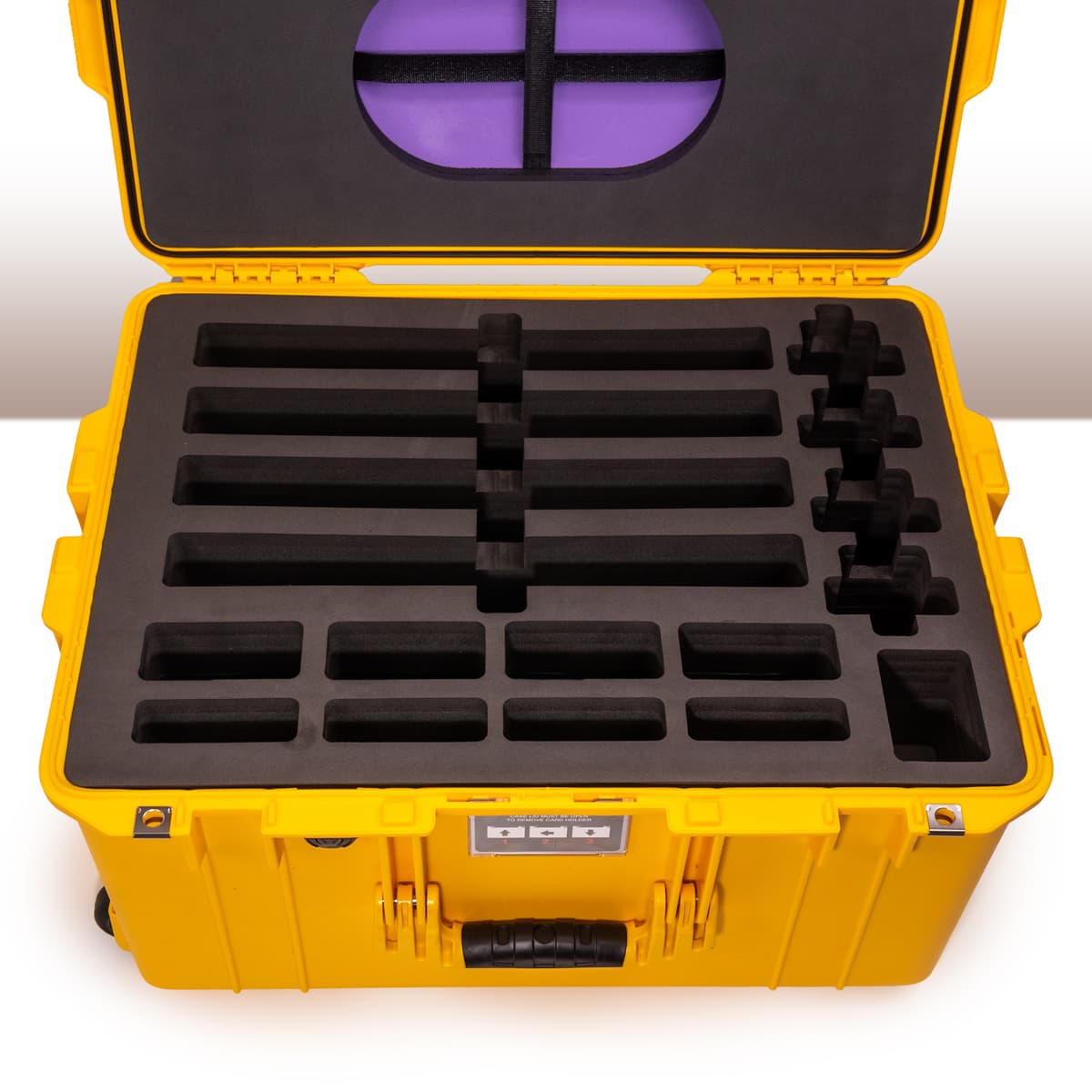 iodyne Quad Pro Data Hard Case Hard Case in Yellow