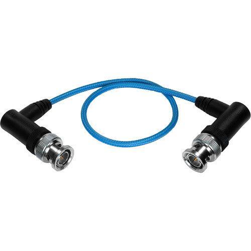 Kondor Blue Ultra-Thin 30cm 3G-SDI Right-Angle BNC Cable