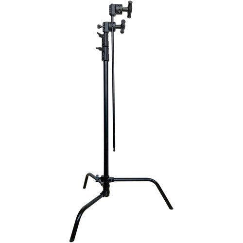 Kupo CL-40MKB 40 Inch Black C-Stand kit with sliding leg & quick release with grip and arm