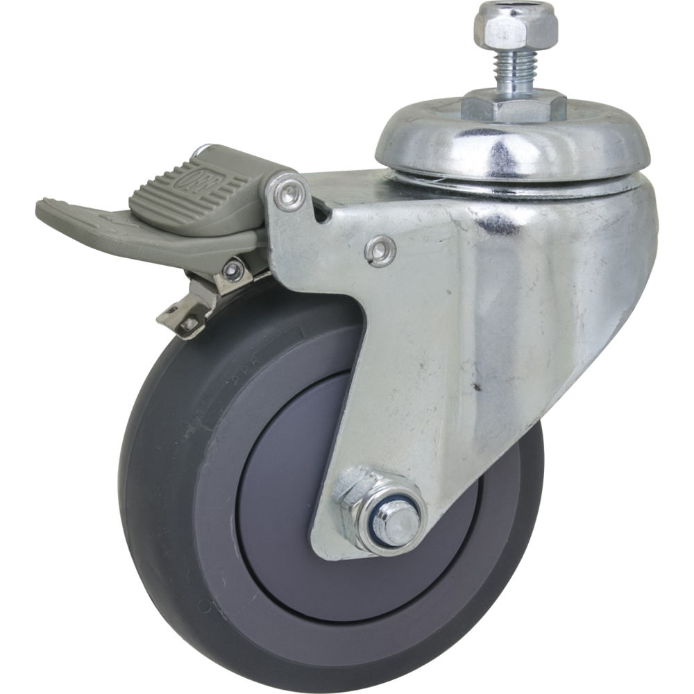 Kupo KC-100 100mm Locking Castor Wheels with M10 thread 3 pcs