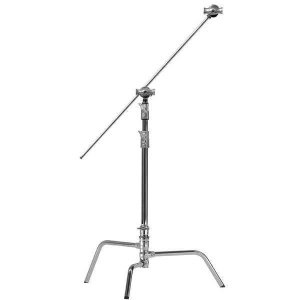 Kupo 20 Inch Master C-Stand with Quick Release Base Kit - Silver