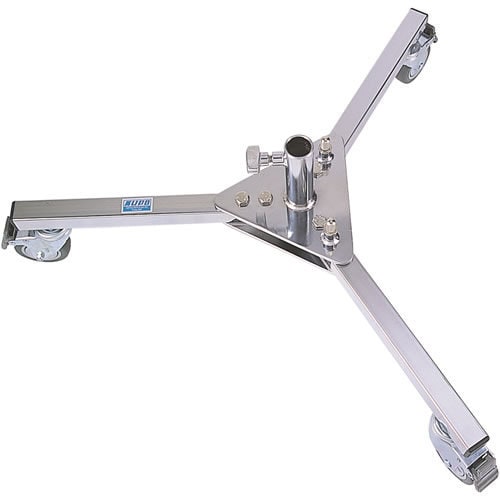 Kupo 350 C-Stand Dolly Runway Base Stand Castors Wheel Set in Silver