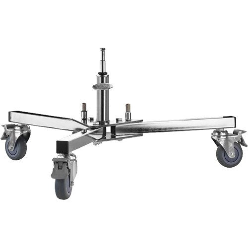 Kupo 350 C-Stand Dolly Runway Base Stand Castors Wheel Set in Silver
