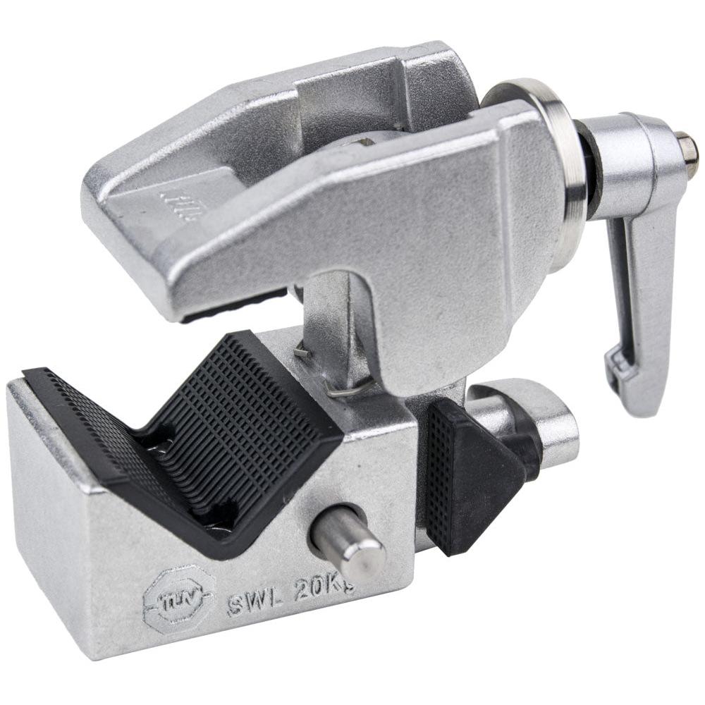 Kupo KCP-710P Convi Clamp with Adjustable handle in Silver