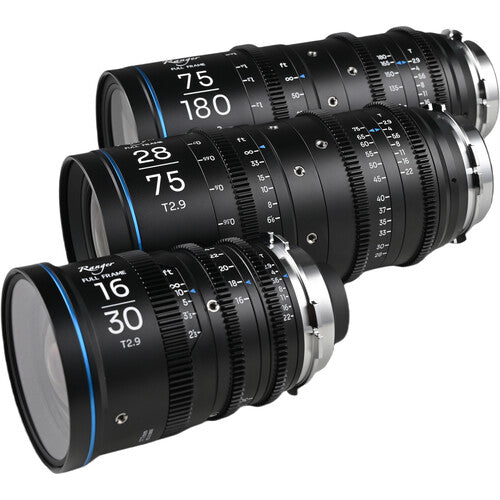 Laowa Ranger 16-30mm and 28-75mm and 75-180mm Cine Lens 3-Lens Bundle (PL/EF)