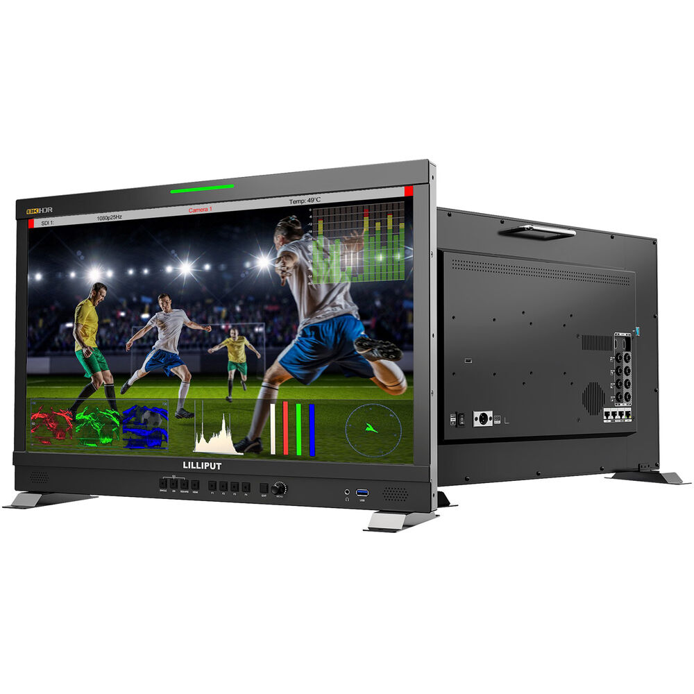 Lilliput Q23 8K 23.8" 12G-SDI/HDMI Broadcast Studio Monitor