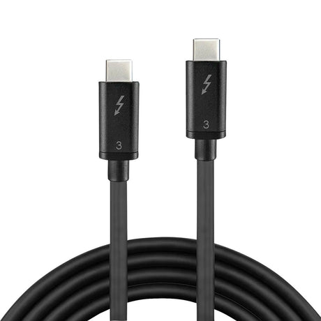 Lindy 2m Thunderbolt 3 Cable, 20Gbps, Black