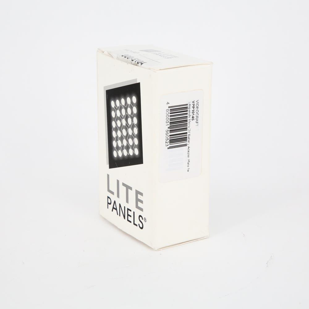 Lite Panel Micro DV Battery Adapter Plate for Sony Open Box