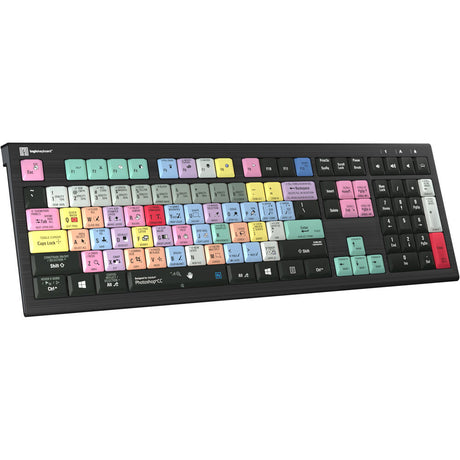 Logickeyboard ASTRA 2 Backlit Keyboard for Adobe Photoshop CC for Windows