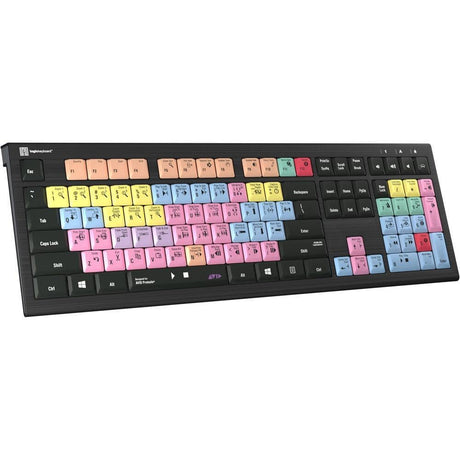 Logickeyboard ASTRA 2 Backlit Windows Keyboard for Pro Tools
