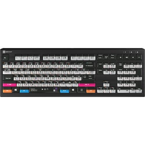 Logickeyboard ASTRA 2 Backlit Keyboard for Adobe Premiere Pro CC and After Effects CC Windows