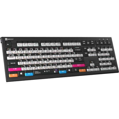 Logickeyboard ASTRA 2 Backlit Keyboard for Adobe Premiere Pro CC and After Effects CC Windows