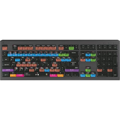 Logickeyboard ASTRA 2 Backlit Keyboard for Cockos Reaper 6 for Mac